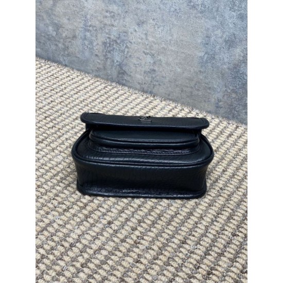Replica Borsa a tracolla YSL Saint Laurent Mini Classic Niki 18cm Nero Imitazioni Replica Borsa a tracolla YSL Saint Laurent Mini Classic Niki 18cm Nero