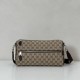 Replica Perfetta a tracolla cilindrica piccola da uomo Gucci in tela GG 834455 Imitazioni Replica Perfetta a tracolla cilindrica piccola da uomo Gucci in tela GG 834455