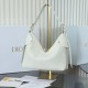 Replica Borse  Alta Qualità hobo Dior Voyage piccola/media piatta Macrocannage Bianco