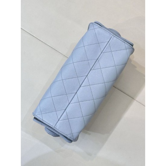 Replica Borse Imitazioni hobo piccola Chanel 25 AS5631 Blu