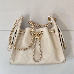 Replica Borsa hobo piccola Chanel 25 AS5631 Albicocca Imitazioni Replica Borsa hobo piccola Chanel 25 AS5631 Albicocca