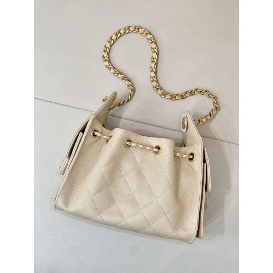 Replica Borsa hobo piccola Chanel 25 AS5631 Albicocca