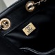 Replica Borsa hobo piccola Chanel 25 AS5631 Nero Imitazioni Replica Borsa hobo piccola Chanel 25 AS5631 Nero