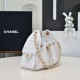 Replica Borsa hobo piccola Chanel 25 AS5631 Bianco Imitazioni Replica Borsa hobo piccola Chanel 25 AS5631 Bianco