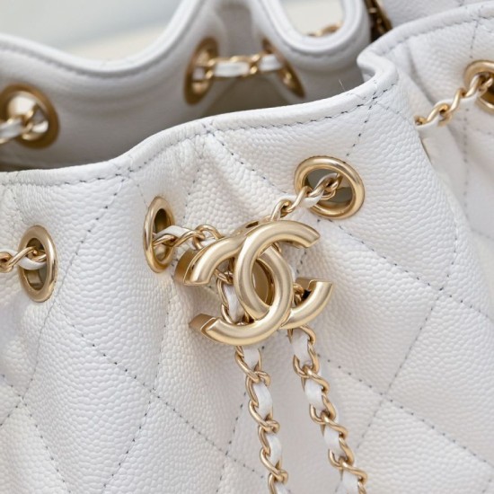Replica Borsa hobo piccola Chanel 25 AS5631 Bianco Imitazioni Replica Borsa hobo piccola Chanel 25 AS5631 Bianco