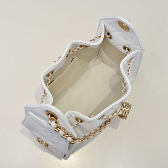 Replica Borsa hobo piccola Chanel 25 AS5631 Bianco Imitazioni Replica Borsa hobo piccola Chanel 25 AS5631 Bianco