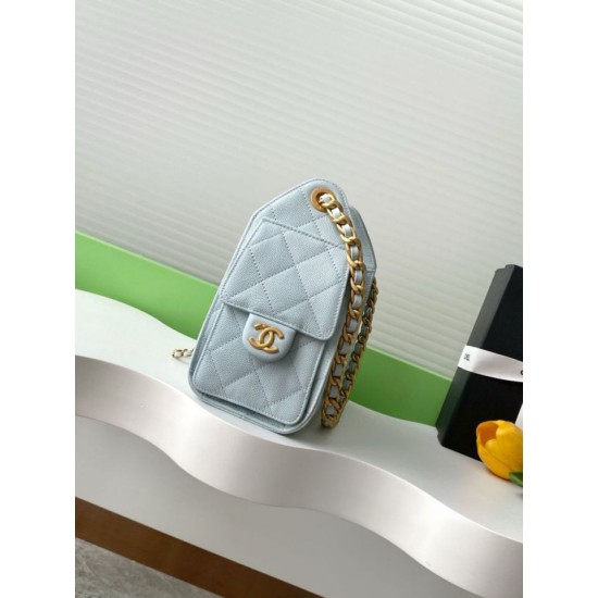 Replica Borse Imitazioni hobo piccola Chanel 25 AS5631 Azzurro Imitazioni Replica Borse Imitazioni hobo piccola Chanel 25 AS5631 Azzurro
