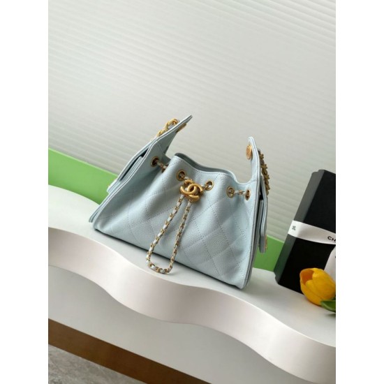 Replica Borse Imitazioni hobo piccola Chanel 25 AS5631 Azzurro Imitazioni Replica Borse Imitazioni hobo piccola Chanel 25 AS5631 Azzurro