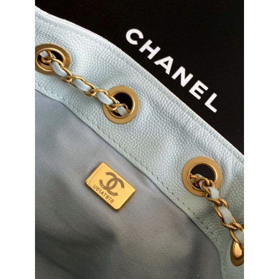 Replica Borse Imitazioni hobo piccola Chanel 25 AS5631 Azzurro Imitazioni Replica Borse Imitazioni hobo piccola Chanel 25 AS5631 Azzurro