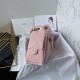 Replica Borsa hobo piccola Chanel 25 AS5631 scamosciata Rosa