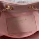 Replica Borsa hobo piccola Chanel 25 AS5631 scamosciata Rosa