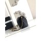 Replica Borsa hobo Chanel piccola Pearls AS5898 pelle di vitello nera Imitazioni Replica Borsa hobo Chanel piccola Pearls AS5898 pelle di vitello nera