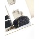 Replica Borsa hobo Chanel piccola Pearls AS5898 pelle di vitello nera Imitazioni Replica Borsa hobo Chanel piccola Pearls AS5898 pelle di vitello nera
