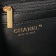 Replica Borse Chanel Flap 25K AS5813 AS5814 Manico con diamanti smerigliati Nero Imitazioni Replica Borse Chanel Flap 25K AS5813 AS5814 Manico con diamanti smerigliati Nero