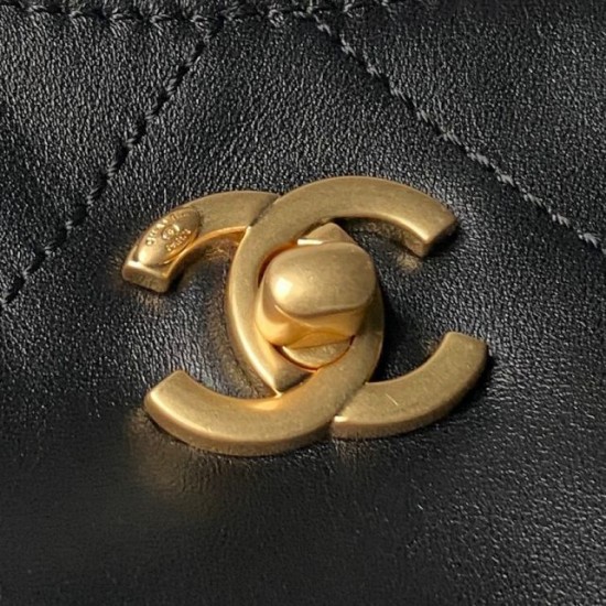 Replica Borsa shopping piccola Chanel AS6015 Nero Imitazioni Replica Borsa shopping piccola Chanel AS6015 Nero