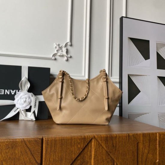 Replica Borse Imitazioni shopping piccola Chanel AS6015 Marrone Imitazioni Replica Borse Imitazioni shopping piccola Chanel AS6015 Marrone