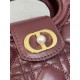 Replica Borsa Dior Jolie Top Handle Mini Cannage Chain bordeaux Imitazioni Replica Borsa Dior Jolie Top Handle Mini Cannage Chain bordeaux