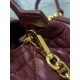 Replica Borsa Dior Jolie Top Handle Mini Cannage Chain bordeaux Imitazioni Replica Borsa Dior Jolie Top Handle Mini Cannage Chain bordeaux