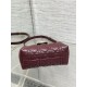Replica Borsa Dior Jolie Top Handle Mini Cannage Chain bordeaux Imitazioni Replica Borsa Dior Jolie Top Handle Mini Cannage Chain bordeaux