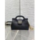 Replica Borsa a mano Dior Jolie Top Handle Mini Chain nera Imitazioni Replica Borsa a mano Dior Jolie Top Handle Mini Chain nera