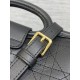 Replica Borsa a mano Dior Jolie Top Handle Mini Chain nera Imitazioni Replica Borsa a mano Dior Jolie Top Handle Mini Chain nera