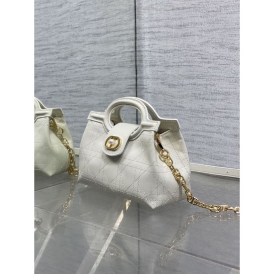 Replica Borse a mano Dior Jolie Top Handle Mini Chain beige Imitazioni Replica Borse a mano Dior Jolie Top Handle Mini Chain beige