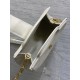 Replica Borse a mano Dior Jolie Top Handle Mini Chain beige Imitazioni Replica Borse a mano Dior Jolie Top Handle Mini Chain beige