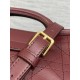 Replica Borse Firmate a mano Dior Jolie Top Handle Mini Chain bordeaux Imitazioni Replica Borse Firmate a mano Dior Jolie Top Handle Mini Chain bordeaux