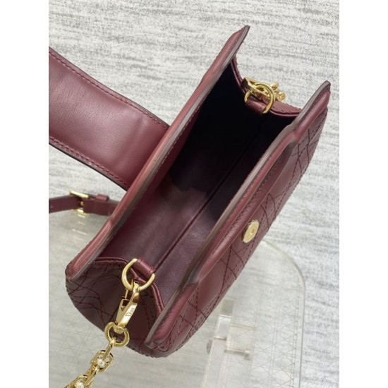 Replica Borse Firmate a mano Dior Jolie Top Handle Mini Chain bordeaux Imitazioni Replica Borse Firmate a mano Dior Jolie Top Handle Mini Chain bordeaux