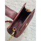 Replica Borse Firmate a mano Dior Jolie Top Handle Mini Chain bordeaux Imitazioni Replica Borse Firmate a mano Dior Jolie Top Handle Mini Chain bordeaux