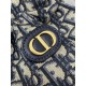 Replica Borse Alta Qualità a secchiello Dior 30 Montaigne Mini Dior Oblique jacquard con coulisse Blu Imitazioni Replica Borse Alta Qualità a secchiello Dior 30 Montaigne Mini Dior Oblique jacquard con coulisse Blu