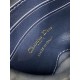 Replica Borse Alta Qualità a secchiello Dior 30 Montaigne Mini Dior Oblique jacquard con coulisse Blu Imitazioni Replica Borse Alta Qualità a secchiello Dior 30 Montaigne Mini Dior Oblique jacquard con coulisse Blu