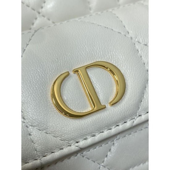 Replica Dior piccola borsa a secchiello Dior Caro Latte Macrocannage Bianco Imitazioni Replica Dior piccola borsa a secchiello Dior Caro Latte Macrocannage Bianco