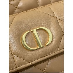 Dior piccola borsa a secchiello Dior Caro Latte Macrocannage Marrone Dior piccola borsa a secchiello Dior Caro Latte Macrocannage Marrone