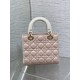 Replica Dior Lady Dior My ABCDior Borsa piccola con manico superiore rosa/bianco Imitazioni Replica Dior Lady Dior My ABCDior Borsa piccola con manico superiore rosa/bianco