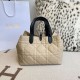 Replica Borsa 1:1 Dior Toujours Media Macrocannage Azzurro/Nero Imitazioni Replica Borsa 1:1 Dior Toujours Media Macrocannage Azzurro/Nero