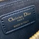 Replica Borsa 1:1 Dior Toujours Media Macrocannage Azzurro/Nero Imitazioni Replica Borsa 1:1 Dior Toujours Media Macrocannage Azzurro/Nero