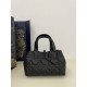 Replica Borsa Tote Dior Toujours mini in Macrocannage nero Imitazioni Replica Borsa Tote Dior Toujours mini in Macrocannage nero