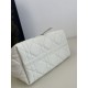 Replica Borsa Tote Dior Toujours mini in Macrocannage bianco Imitazioni Replica Borsa Tote Dior Toujours mini in Macrocannage bianco