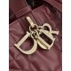 Replica Borsa Dior Media Dior Toujours in Macrocannage bordeaux Imitazioni Replica Borsa Dior Media Dior Toujours in Macrocannage bordeaux
