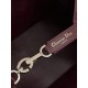 Replica Borsa Dior Media Dior Toujours in Macrocannage bordeaux Imitazioni Replica Borsa Dior Media Dior Toujours in Macrocannage bordeaux