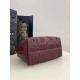 Replica Borsa Dior Media Dior Toujours in Macrocannage bordeaux Imitazioni Replica Borsa Dior Media Dior Toujours in Macrocannage bordeaux