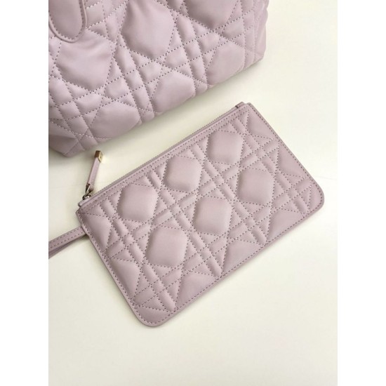 Replica Borsa Tote Dior Toujours mini in Macrocannage rosa Imitazioni Replica Borsa Tote Dior Toujours mini in Macrocannage rosa