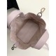 Replica Borsa Tote Dior Toujours mini in Macrocannage rosa Imitazioni Replica Borsa Tote Dior Toujours mini in Macrocannage rosa