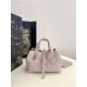 Replica Borsa Tote Dior Toujours mini in Macrocannage rosa Imitazioni Replica Borsa Tote Dior Toujours mini in Macrocannage rosa
