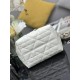 Replica Borsa Dior Toujours Vertical Tote piccola con portafortuna bianco Imitazioni Replica Borsa Dior Toujours Vertical Tote piccola con portafortuna bianco