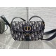 Replica Borse Dior Bobby media East-West Dior Oblique jacquard Nero Imitazioni Replica Borse Dior Bobby media East-West Dior Oblique jacquard Nero