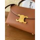 Replica Borsa 1:1 Celine Teen Nino con manico superiore in pelle di vitello liscia Marrone Imitazioni Replica Borsa 1:1 Celine Teen Nino con manico superiore in pelle di vitello liscia Marrone
