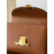 Replica Borsa 1:1 Celine Teen Nino con manico superiore in pelle di vitello liscia Marrone Imitazioni Replica Borsa 1:1 Celine Teen Nino con manico superiore in pelle di vitello liscia Marrone