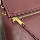 Replica Borse  fedele Celine Soft Triomphe Besace bordeaux